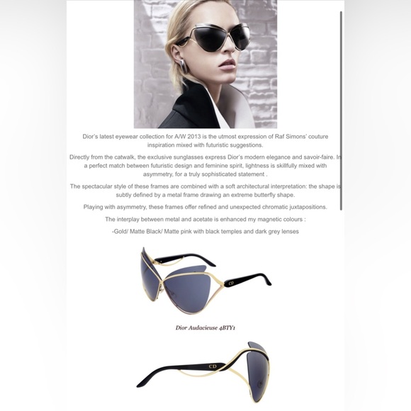 DIOR – AUDACIEUSE COLLECTION sunglasses - Picture 2 of 9